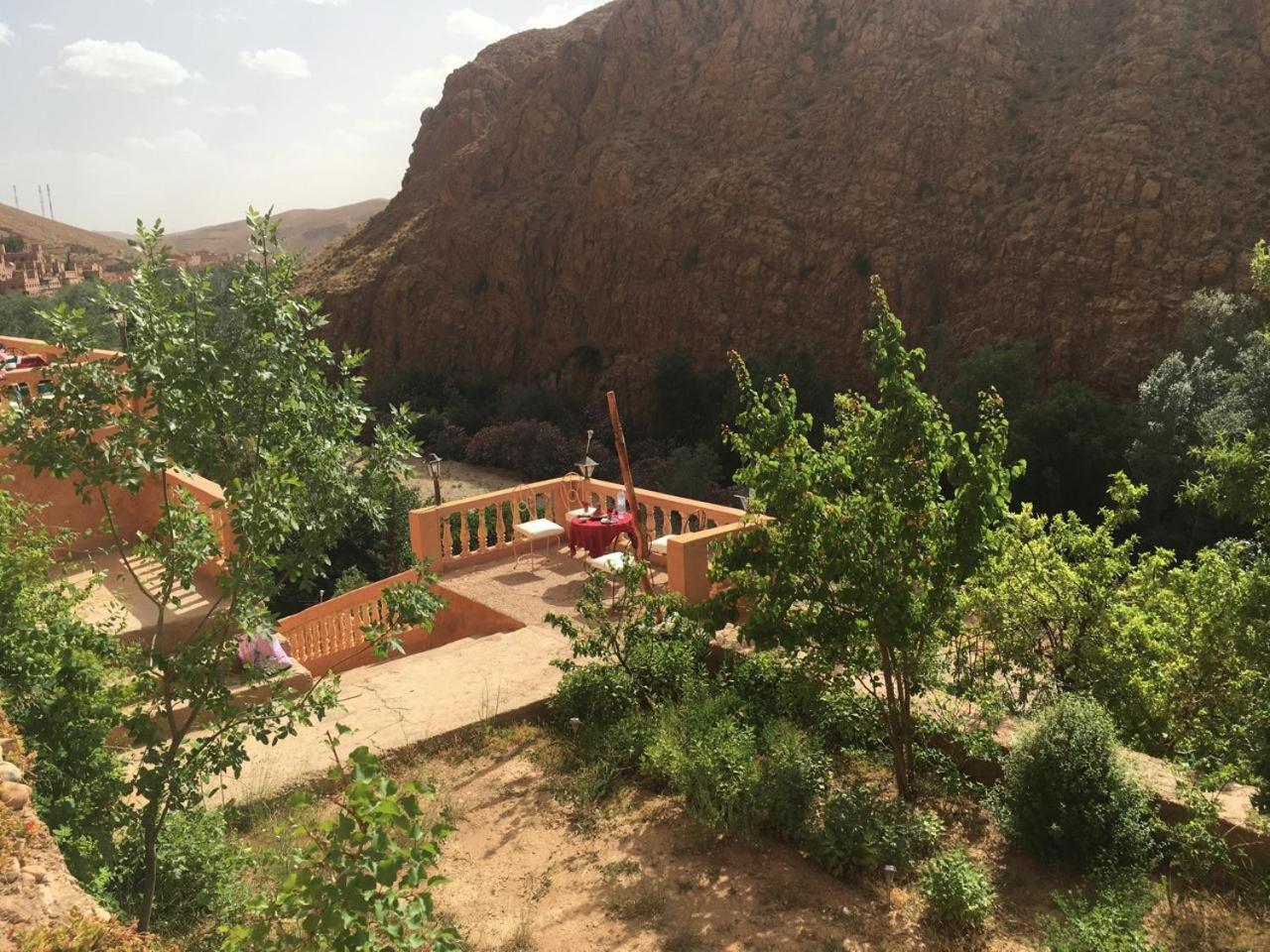 Hotel Panoramique De La Vallee Aït Idaïr Exterior foto